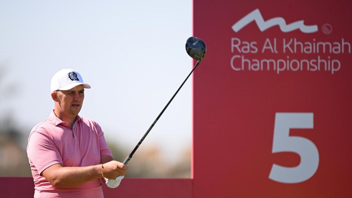 Golfer marcus Armitage